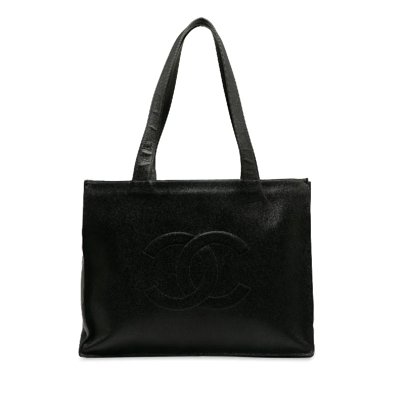 Chanel Caviar CC Tote Bag (SHG-xCfQC8)