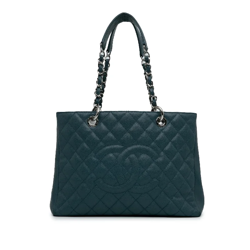 Chanel Caviar Grand Shopping Tote (SHG-mFqSGP)