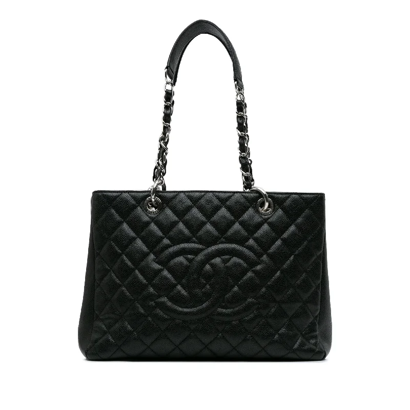 Chanel Caviar Grand Shopping Tote (SHG-sWpD91)