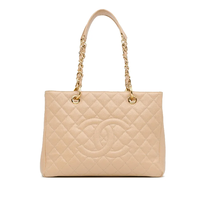 Chanel Caviar Grand Shopping Tote (SHG-Zsiq45)