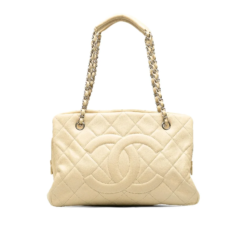 Chanel CC Caviar Chain Tote (SHG-yWn95b)