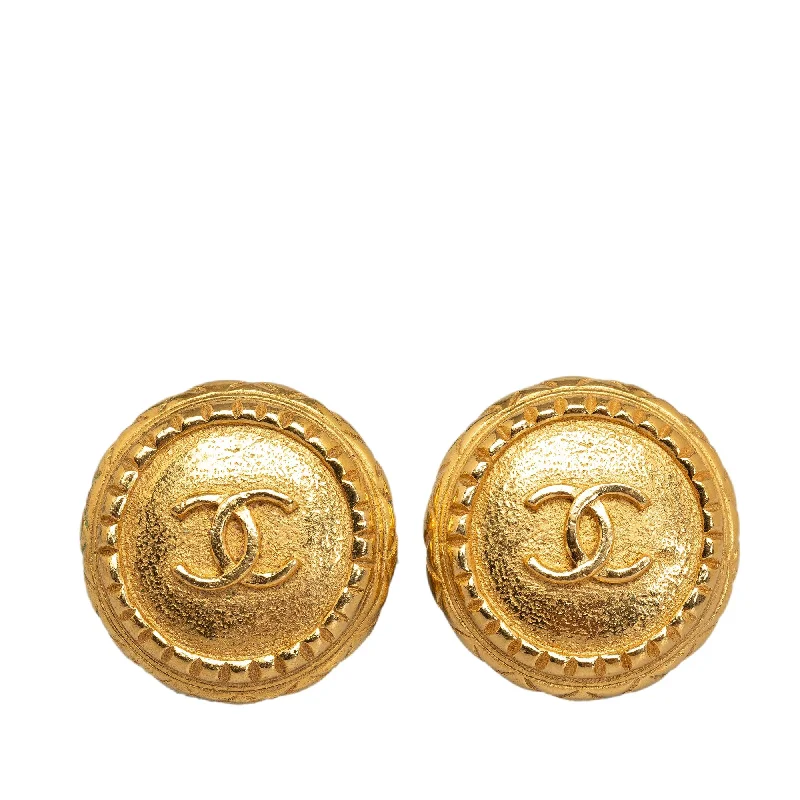 Chanel CC Clip On Earrings (SHG-De421q)