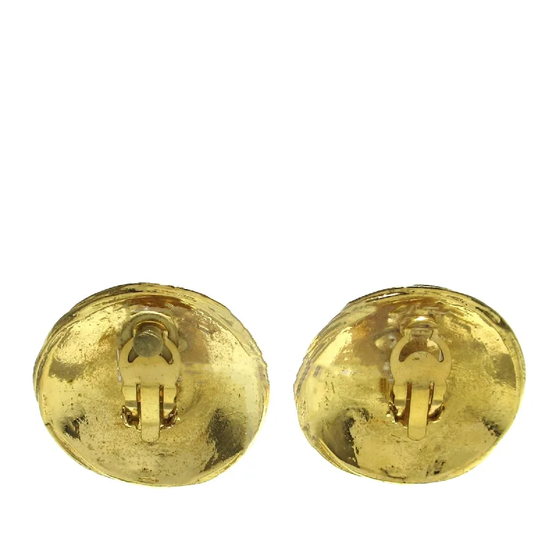 Chanel CC Clip On Earrings (SHG-DF8aqm)