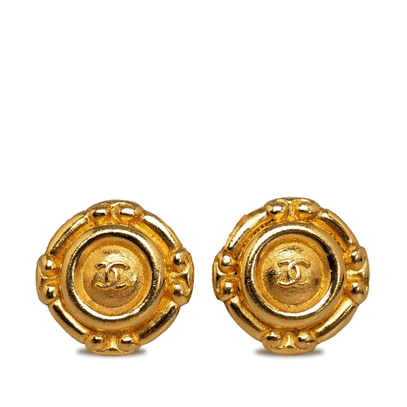 Chanel CC Clip On Earrings (SHG-iPrrZU)