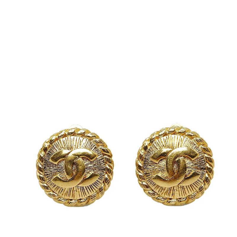 Chanel CC Clip On Earrings (SHG-LmxVmo)