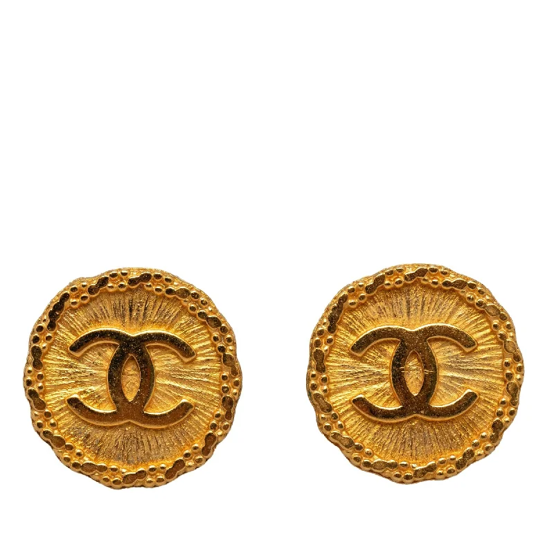 Chanel CC Clip On Earrings (SHG-LWHHON)