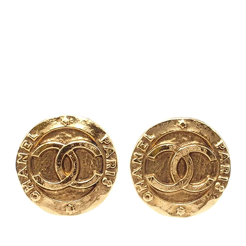 Chanel CC Clip On Earrings (SHG-Sgz1kE)