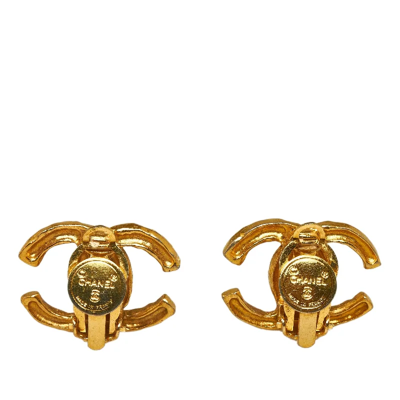 Chanel CC Clip-On Earrings (SHG-TZWsUq)