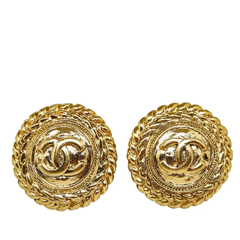 Chanel CC Clip On Earrings (SHG-X9Ccdl)