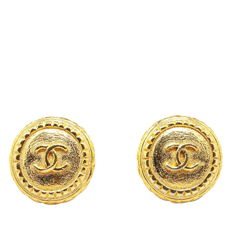 Chanel CC Clip On Earrings (SHG-xztQqr)