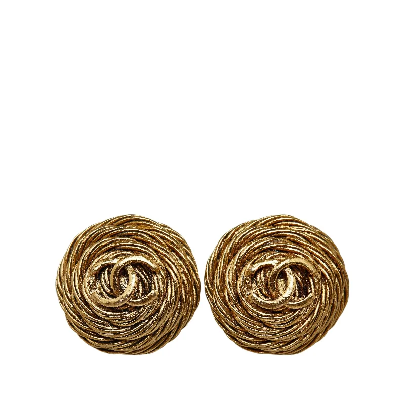 Chanel CC Clip On Earrings (SHG-zvDpI6)