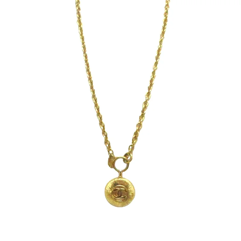 Chanel CC Pendant Necklace (SHG-kgTmcP)