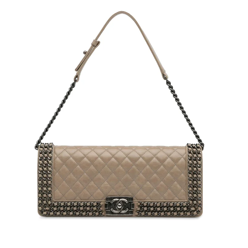 Chanel Classic Long Boy Flap Bag (SHG-PRcNkO)