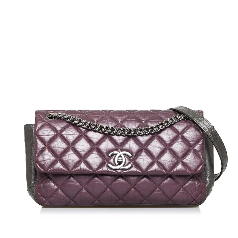 Chanel Glazed Matelasse Portobello Flap Bag (SHG-ijJwl5)