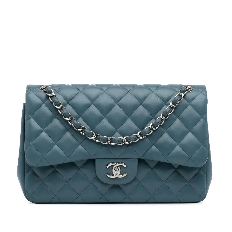 Chanel Jumbo Classic Lambskin Double Flap (SHG-7S4PHb)