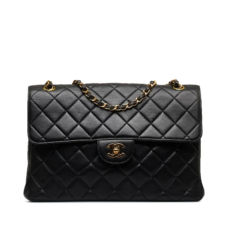 Chanel Jumbo Classic Lambskin Single Flap Bag (SHG-zQZOuM)