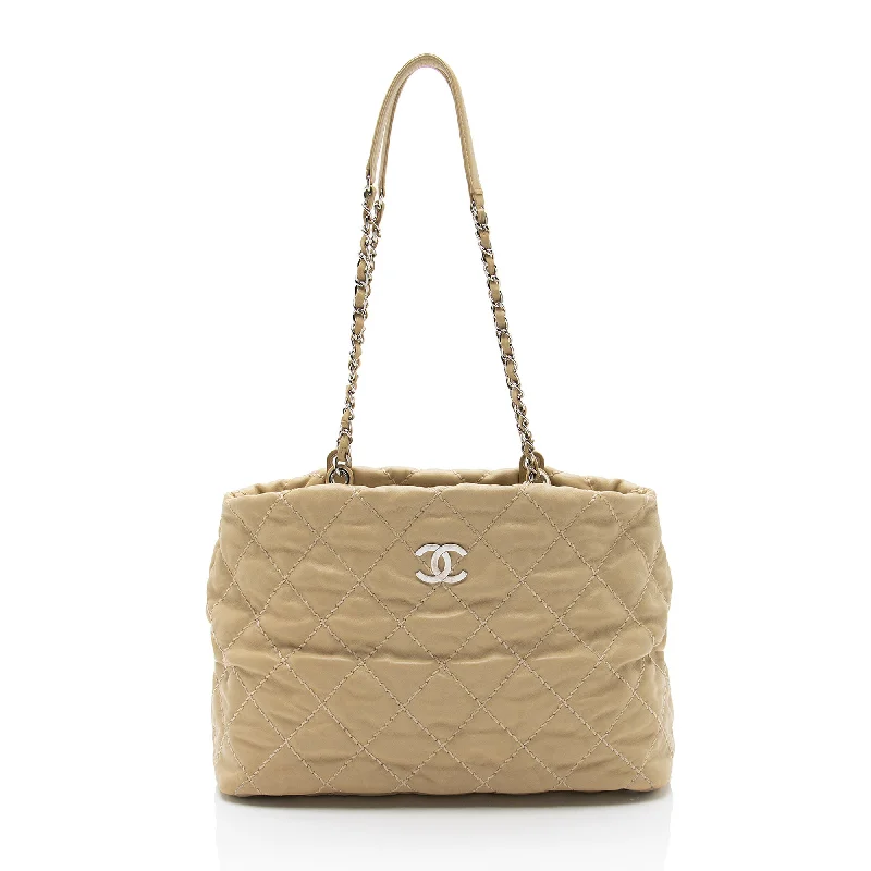 Chanel Lambskin Love Me Tender Large Tote (SHF-VAozPR)