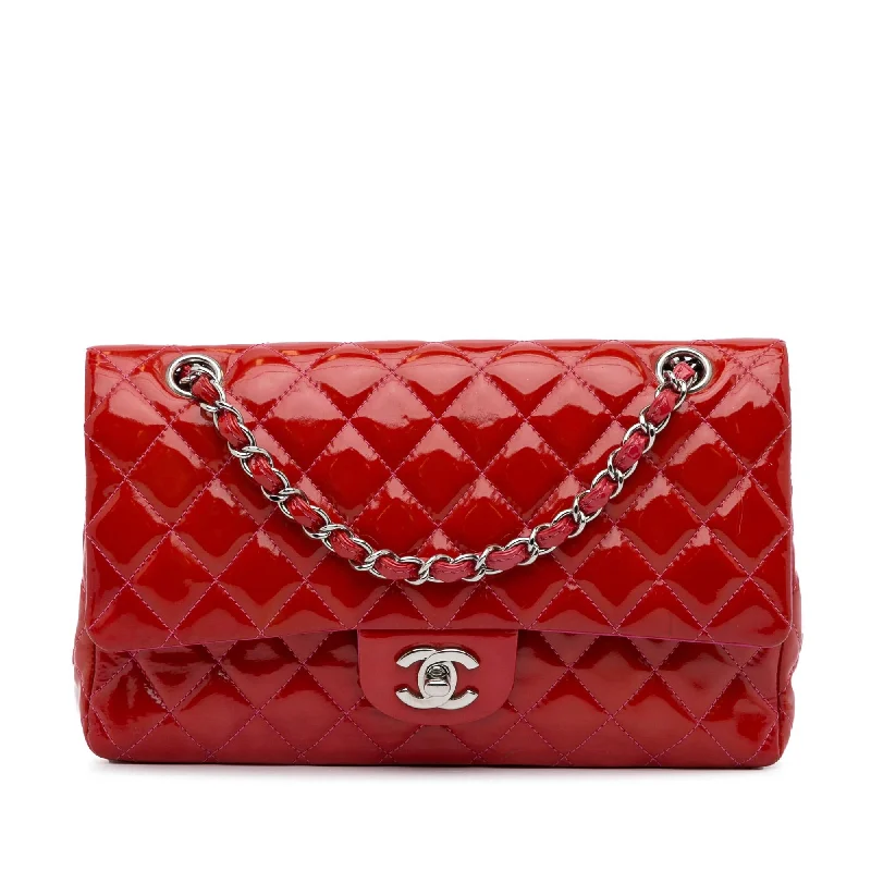 Chanel Medium Classic Patent Double Flap (SHG-nvPWph)