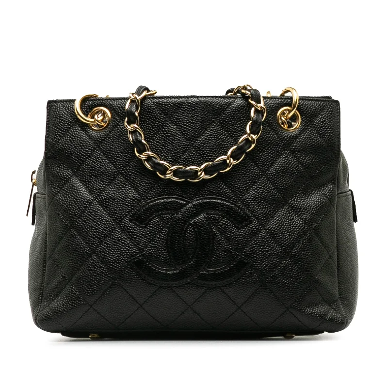 Chanel Petite Caviar Timeless Tote (SHG-xAETD6)