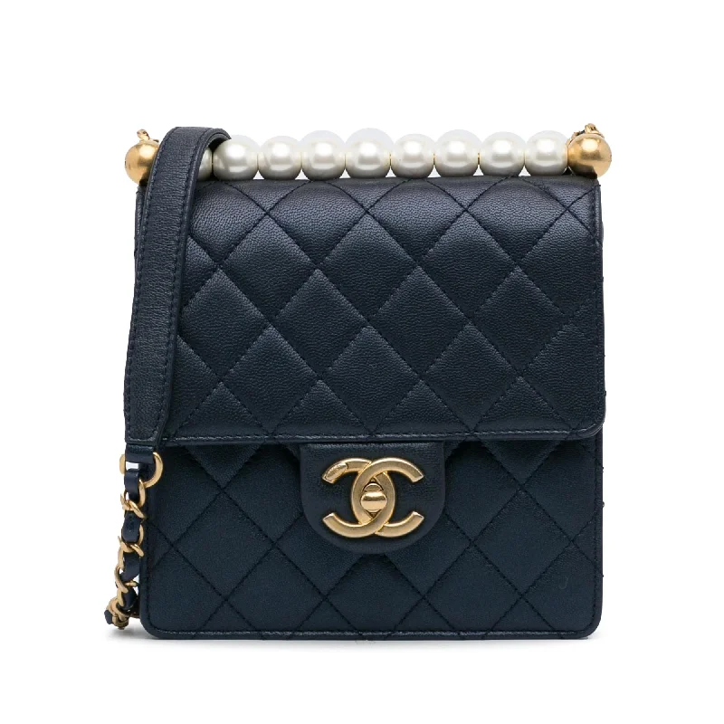 Chanel Small Chic Pearls Flap Bag (SHG-t5gHz6)