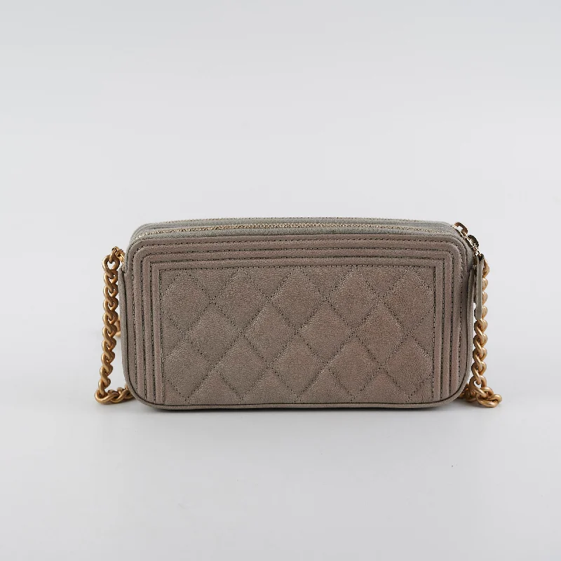 Chanel Two Toned Clutch on Chain