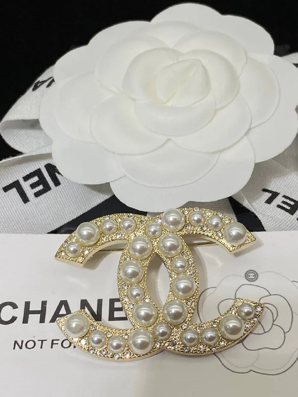 Chanel 100th anniversary pearl brooch