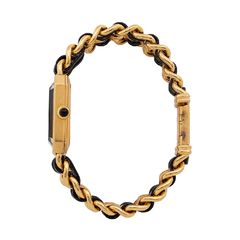 Chanel 18kt Yellow Gold Premiere Quartz Chain Watch (18899)