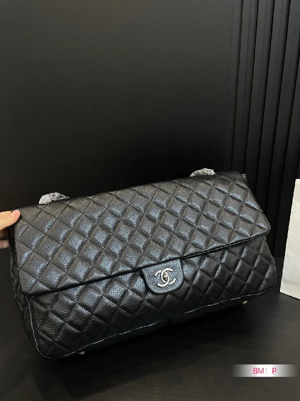 CHANEL Black Flip Chain Bag Shoulder Bag