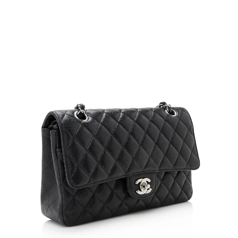 Chanel Caviar Leather Classic Medium Double Flap Bag - FINAL SALE (22835)