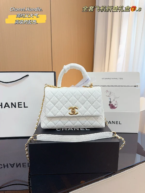 CHANEL Coco Handle Handbag Shoulder Bag