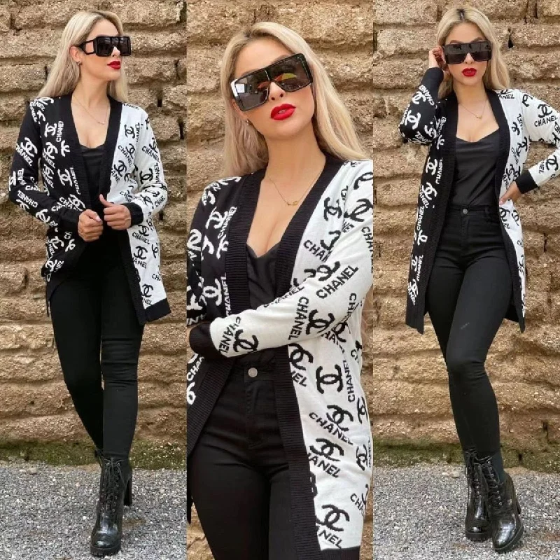 CHANEL knitted cardigan sweater jacket