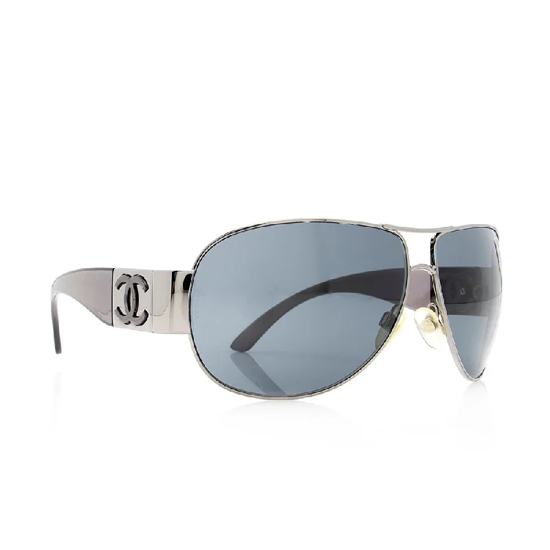 Chanel Logo Aviator Sunglasses (18762)