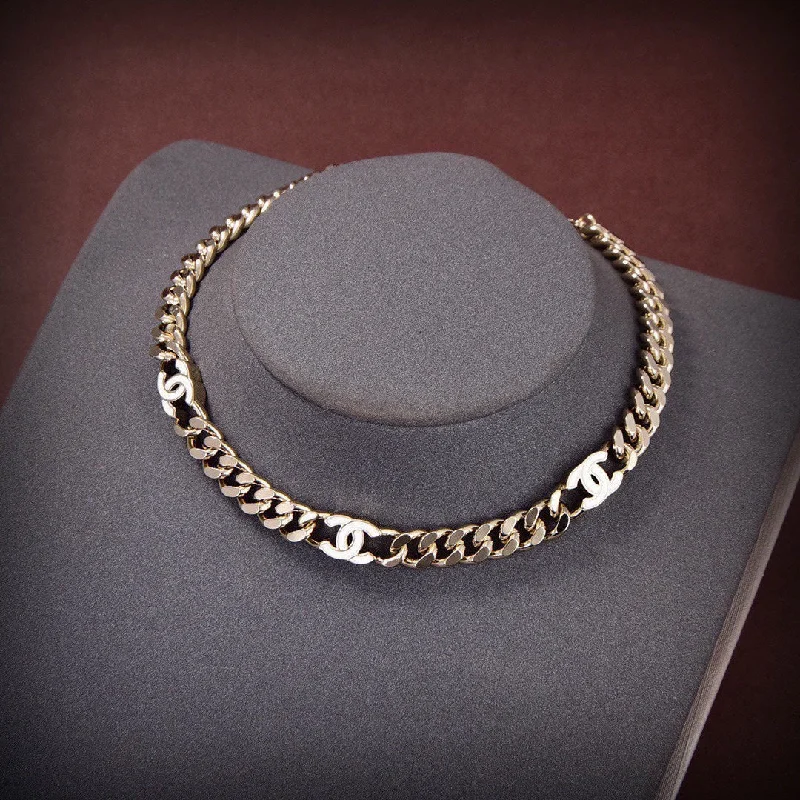 Chanel Metal Choker Necklace