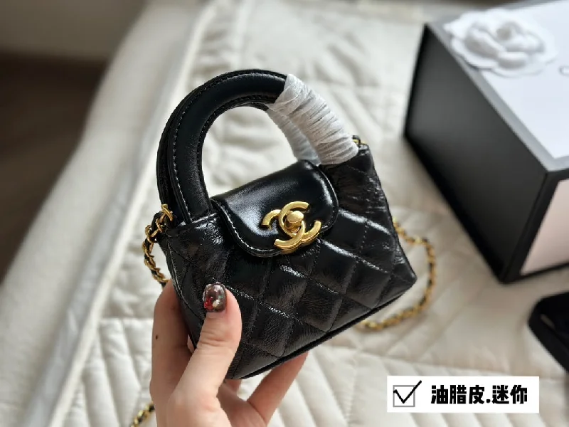 Chanel Mini Kelly Handbag Shoulder Bag