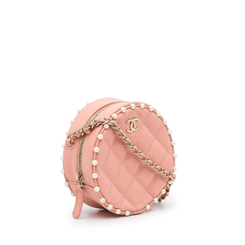 Chanel Pearl Round As Earth Crossbody Bag (q8dCpH)