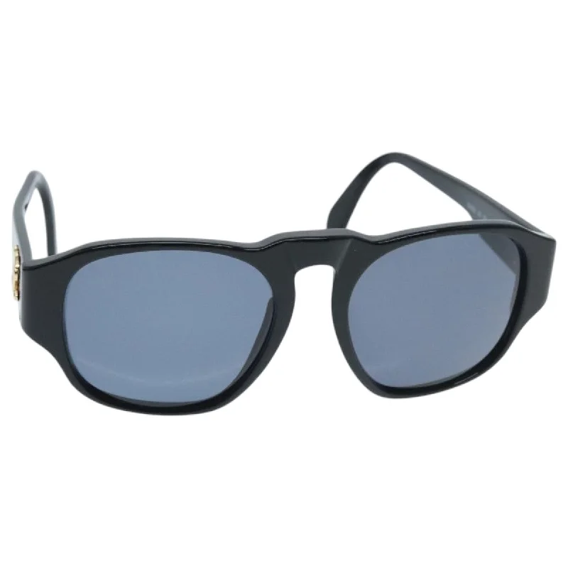 CHANEL Sunglasses plastic Black CC  yk15576