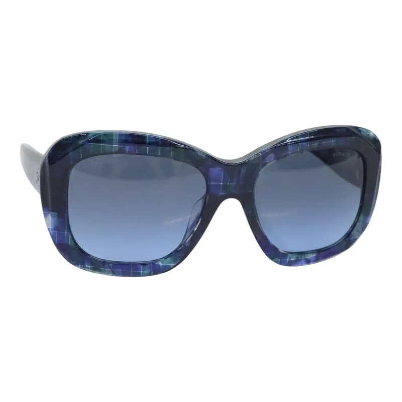 CHANEL Sunglasses plastic Navy Blue CC  93459