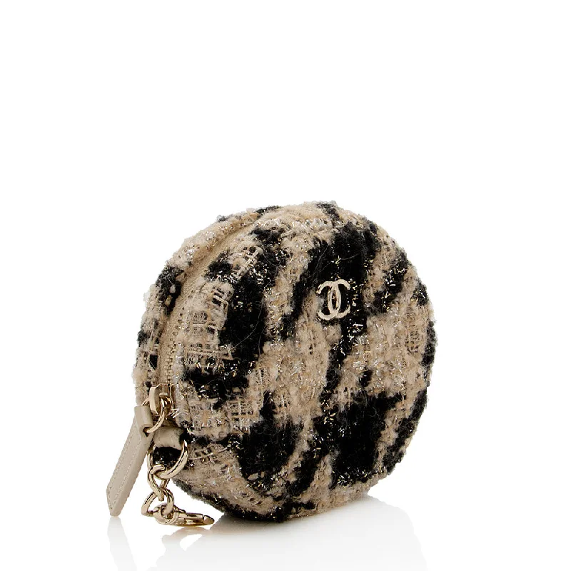 Chanel Tweed Coin Purse (17501)