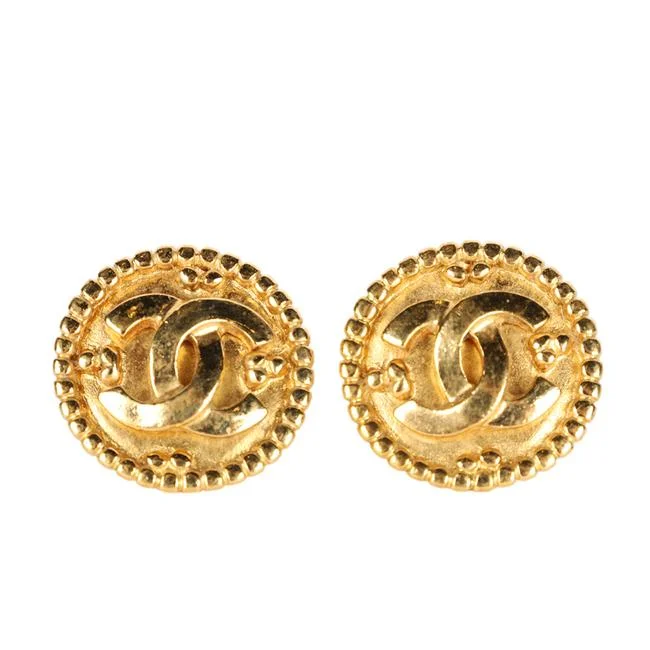 Gold Clip-On Earrings (Authentic Pre-owned)