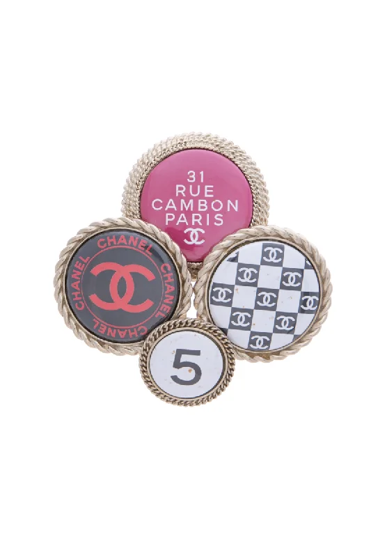 31 Rue Cambon Cluster Brooch