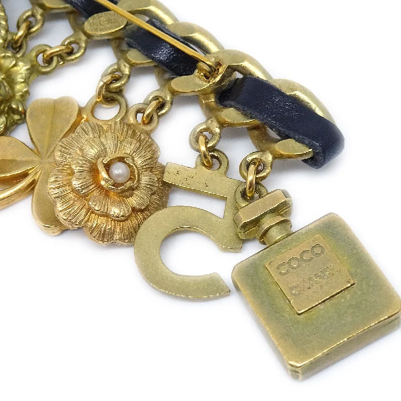 Chanel Icon Brooch Pin Gold 94P