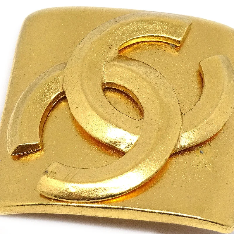 CHANEL 1996 Diamond Brooch Gold