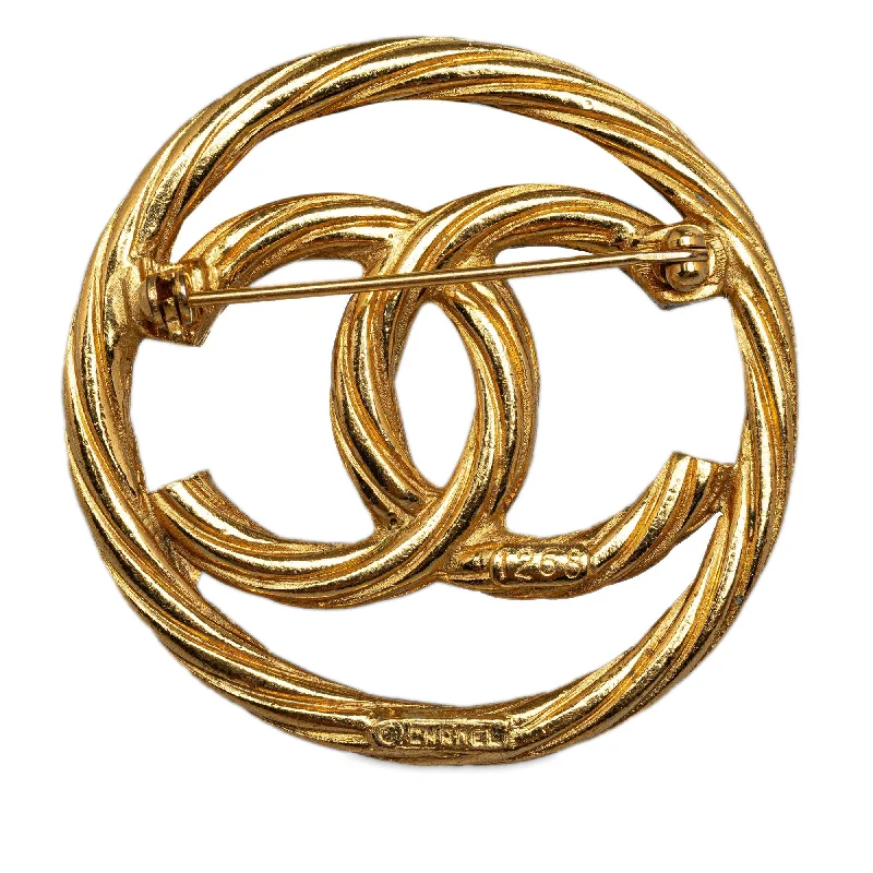 CHANEL CC Brooch Costume Brooch