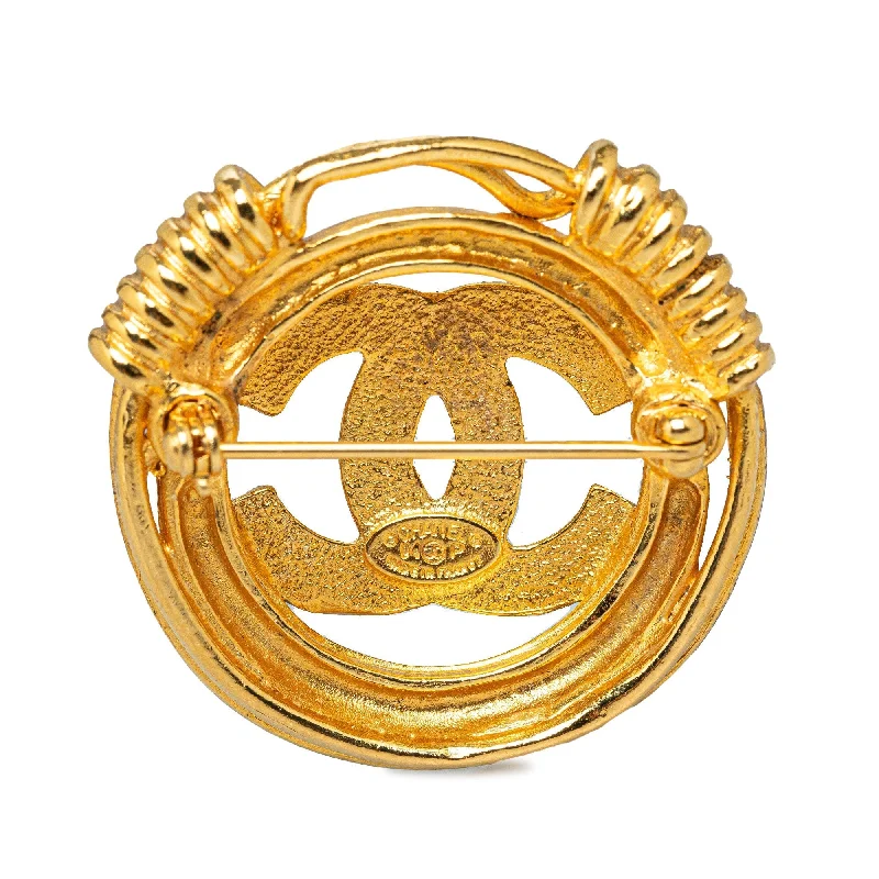 CHANEL CC Brooch Costume Brooch