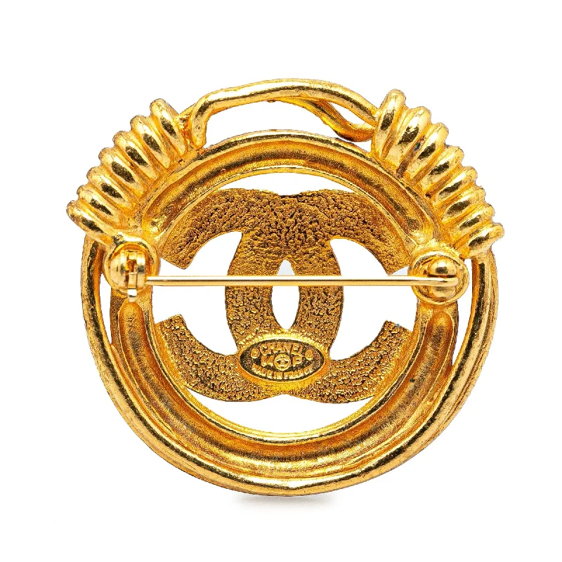 CHANEL CC Brooch Costume Brooch