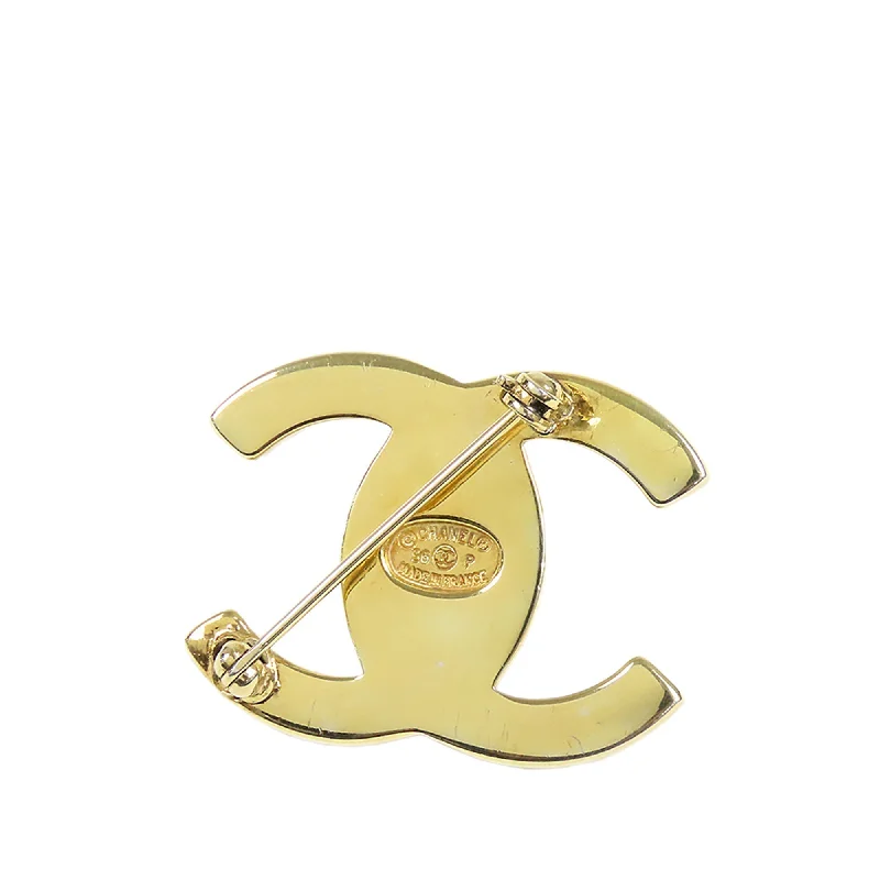 CHANEL CC Turn-Lock Brooch Costume Brooch