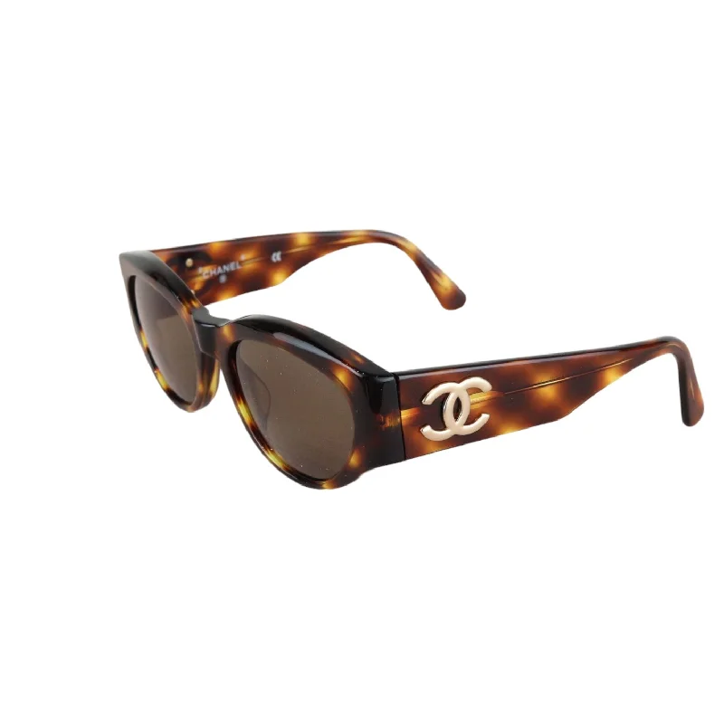 Tortoise Shell CC Sunglasses Brown GHW