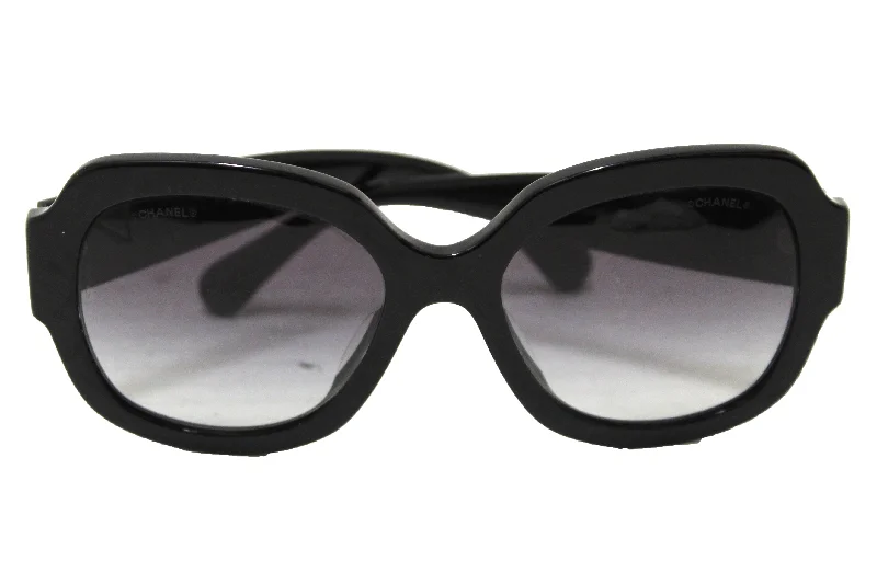 Chanel Black Square with CC Logo Sunglasses