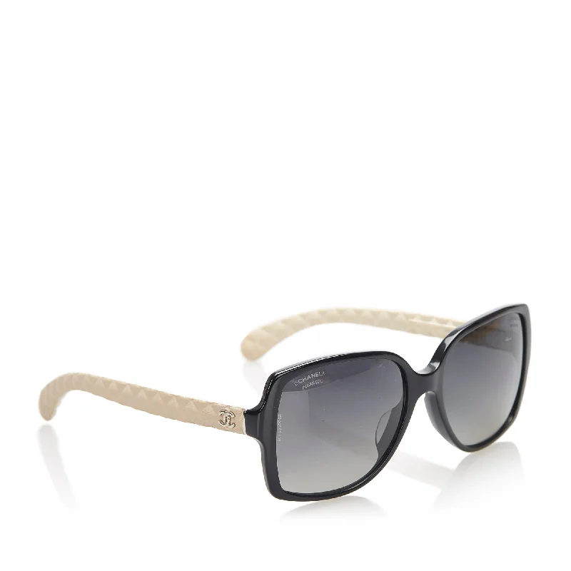 Square Tinted Sunglasses Black