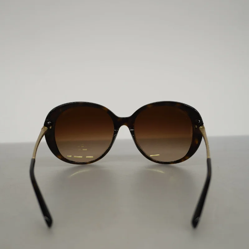 CHANEL Women's Sunglasses Brown Sunglasses gold hardware